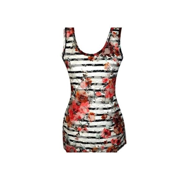 Almost Famous Sheer Tank Camisole sz xl - Picture 1 of 5